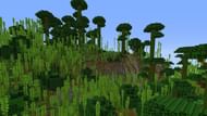A view of one of Minecraft's bamboo forest biomes. (Image via Minecraft)